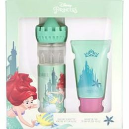 Little Mermaid By Disney Edt Spray 3.4 Oz & Shower Gel 2.5 For Women