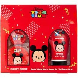 Disney Tsum Tsum Mickey Mouse By Disney Edt Spray 1.7 Oz & Shower Gel 1.7 Oz For Men