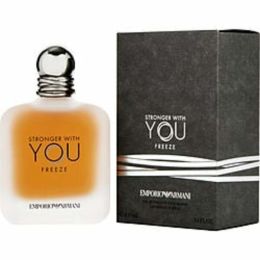 Emporio Armani Stronger With You Freeze By Giorgio Armani Edt Spray 3.4 Oz For Men