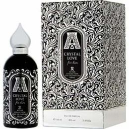 Attar Crystal Love For Him By Attar Eau De Parfum Spray 3.4 Oz For Men