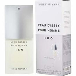 L'eau D'issey By Issey Miyake I Go Edt Spray 2.6 Oz (bottle) & Edt Travel Spray 0.67 Oz (cap) For Men