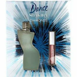 Shakira Dance Diamonds By Shakira Edt Spray 2.7 Oz & Lip Gloss For Women