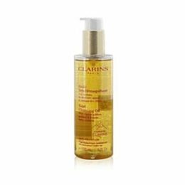 Clarins By Clarins Total Cleansing Oil With Alpine Golden Gentian & Lemon Balm Extracts (all Waterproof Make-up)  --150ml/5oz For Women