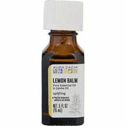 Essential Oils Aura Cacia By Aura Cacia Lemon Balm In Jojoba Oil 0.5 Oz For Anyone