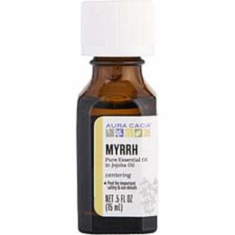 Essential Oils Aura Cacia By Aura Cacia Myrrh In Jojoba Oil 0.5 Oz For Anyone