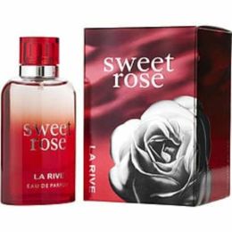 La Rive Sweet Rose By La Rive Eau De Parfum Spray 3 Oz For Women