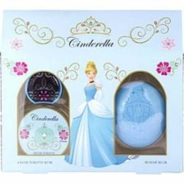 Cinderella By Disney Edt Spray 1.7 Oz & 3d Soap 1.7 Oz For Women