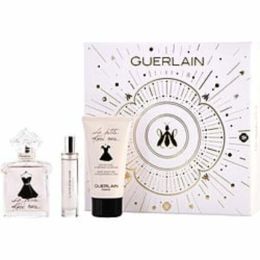 La Petite Robe Noire By Guerlain Edt Spray 1.6 Oz & Velvet Body Milk 2.5 Oz & Edt 0.34 Oz Mini For Women