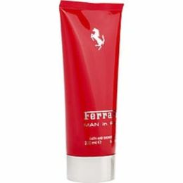 Ferrari Man In Red By Ferrari Bath & Shower Gel 6.7 Oz For Men