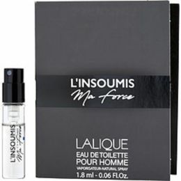 Lalique L'insoumis Ma Force By Lalique Edt Vial On Card For Men