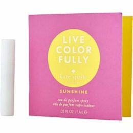 Kate Spade Live Colorfully Sunshine By Kate Spade Eau De Parfum Spray Vial On Card For Women